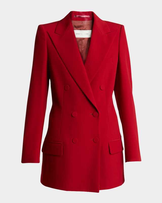 Byla Double-Breasted Wool Jacket